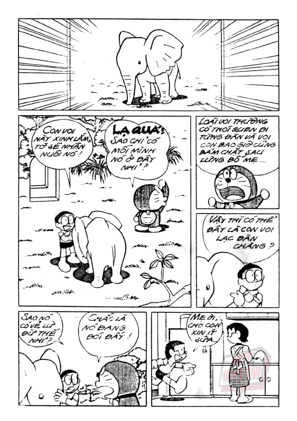 Đô rê mon 1992 - Tập 35 - Chú voi con lém lỉnh 2