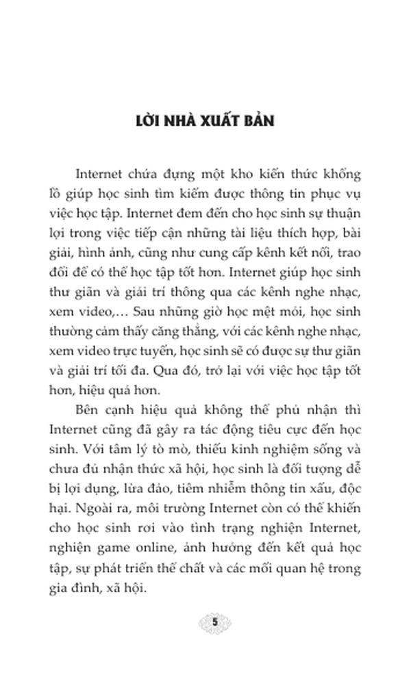 Cẩm Nang An Toàn Cho Học Sinh Khi Sử Dụng Internet 2