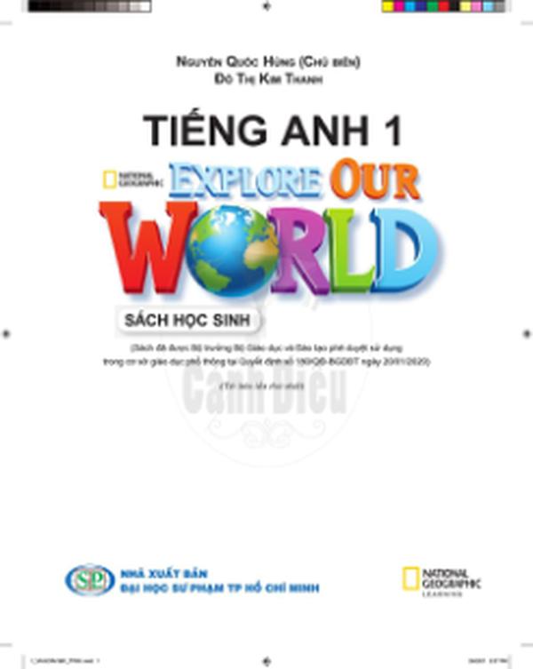 Tiếng Anh 1 Explore Our World – Sách Học Sinh 2